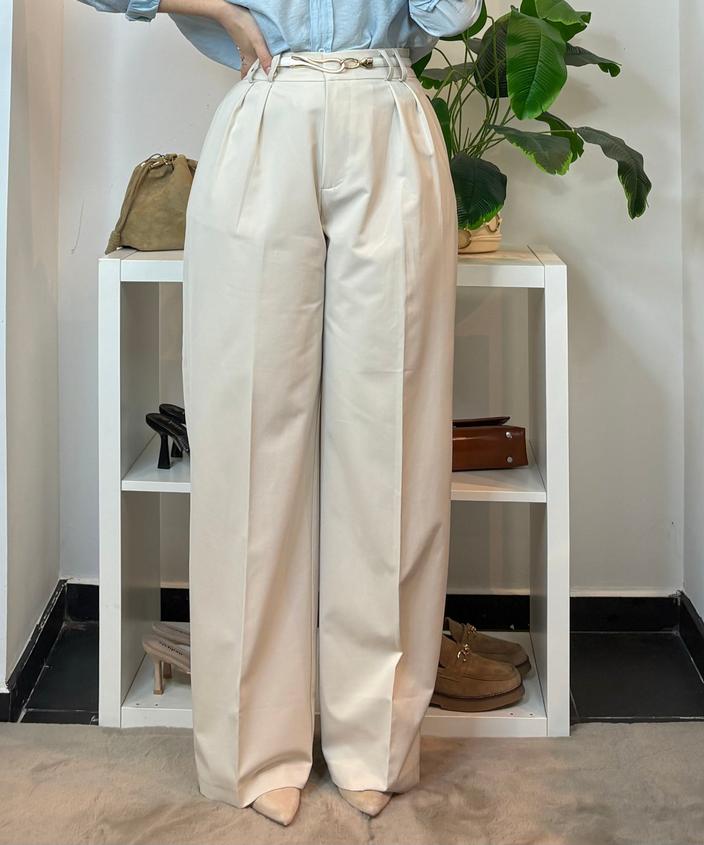 PANTALON LARGE & FLUIDE