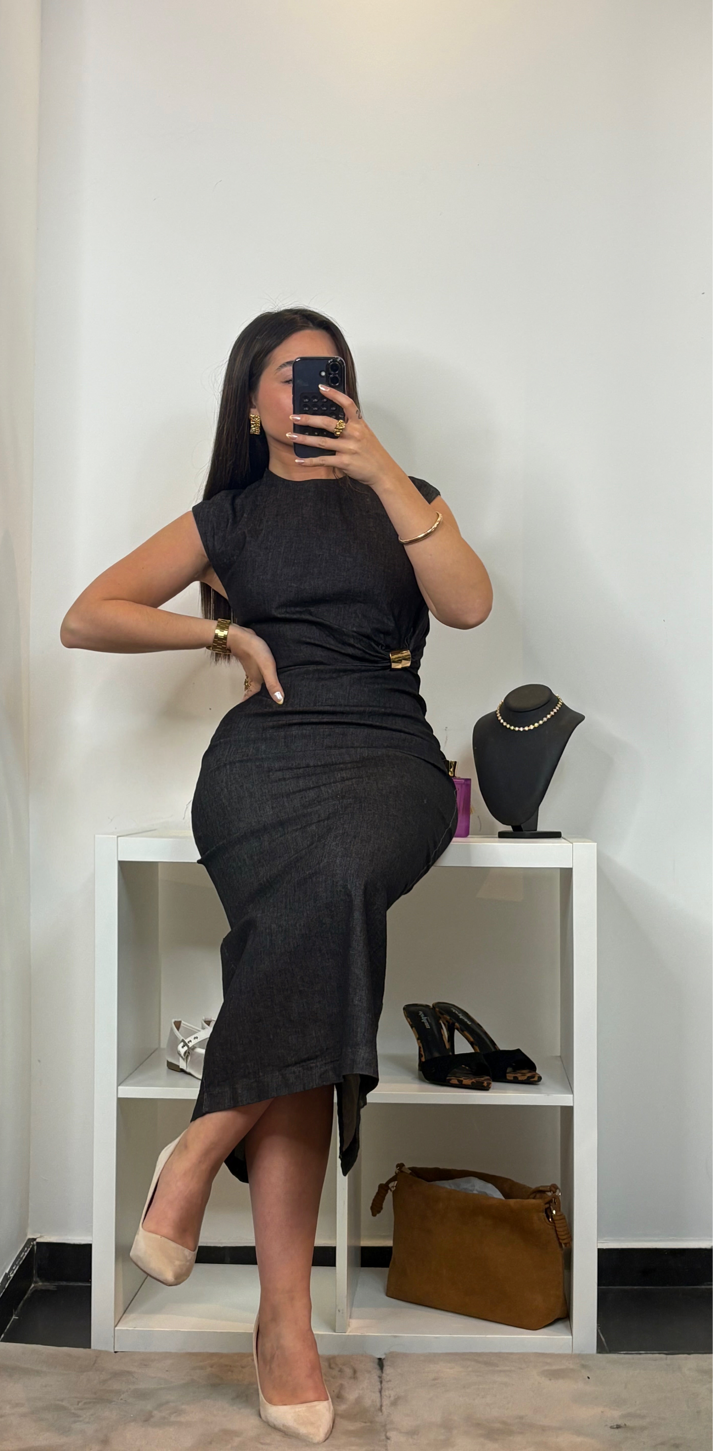 ROBE EN JEANS