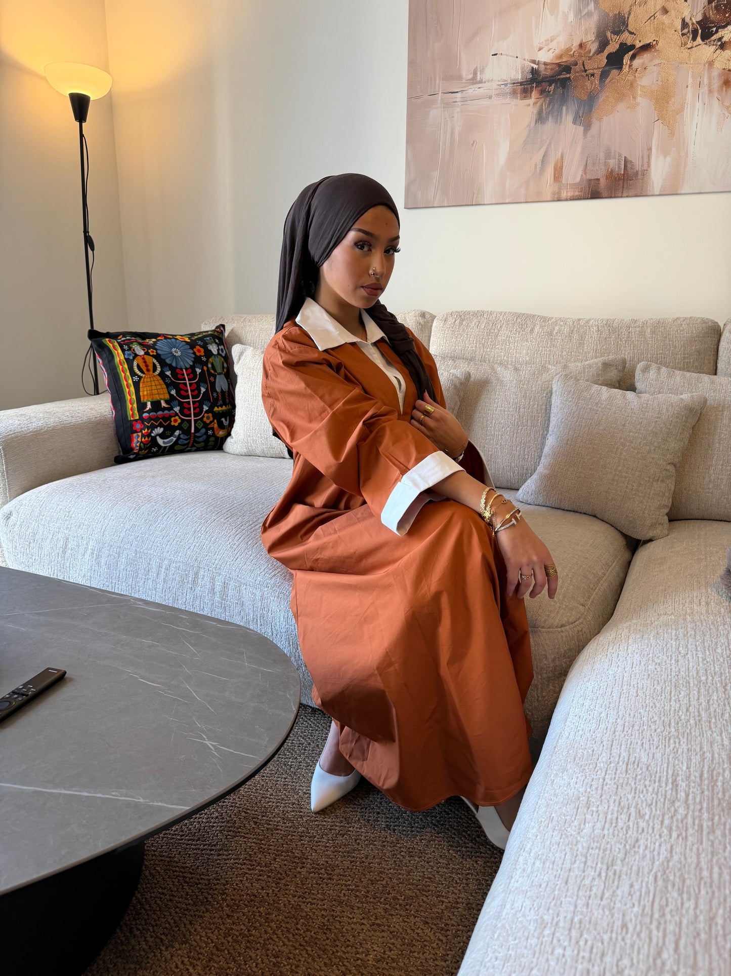 ROBE MATIÈRE CHEMISE