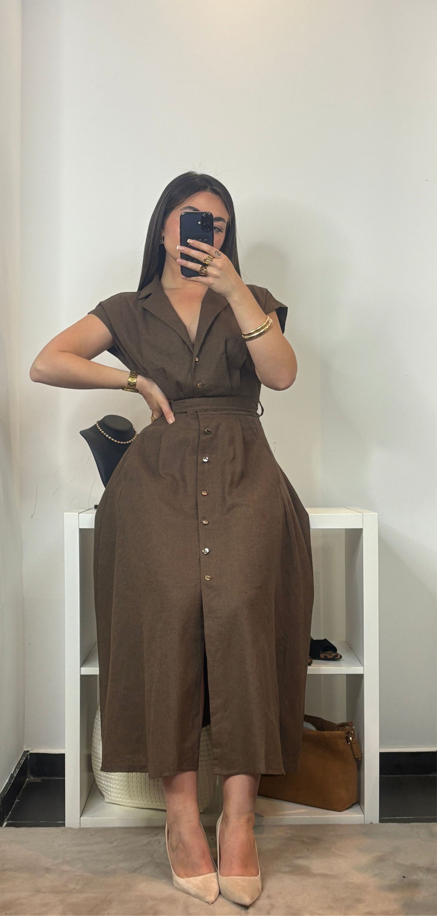 ROBE EN LIN