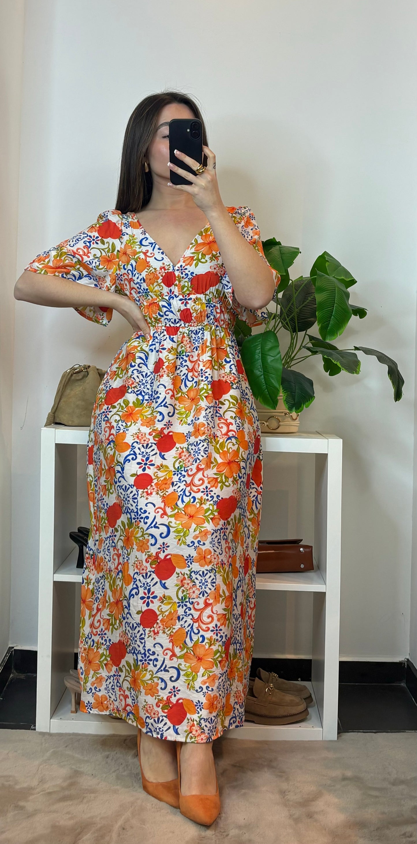 ROBE TANGERINE