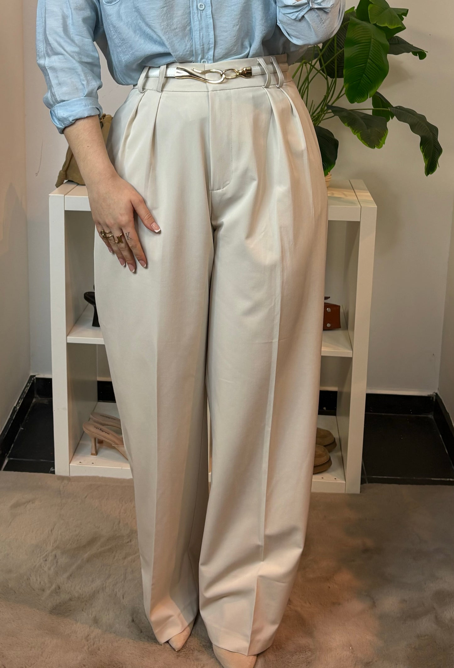 PANTALON LARGE & FLUIDE