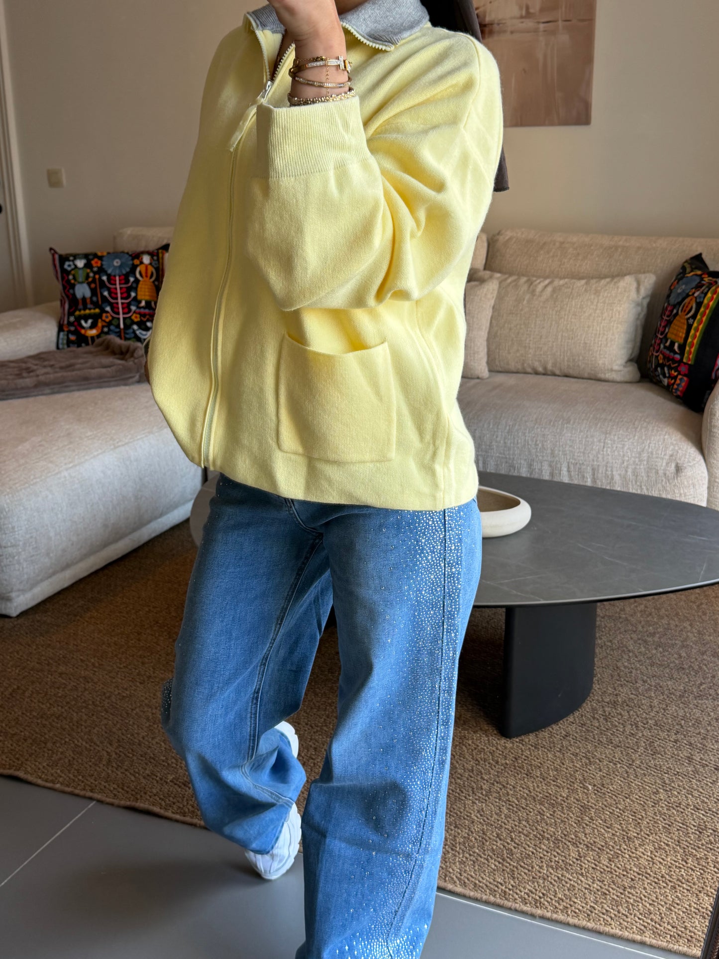 JEANS PAILLETÉE