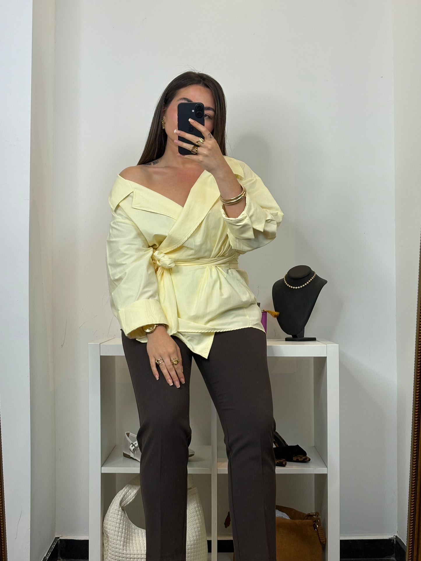 CHEMISE À CEINTURE
