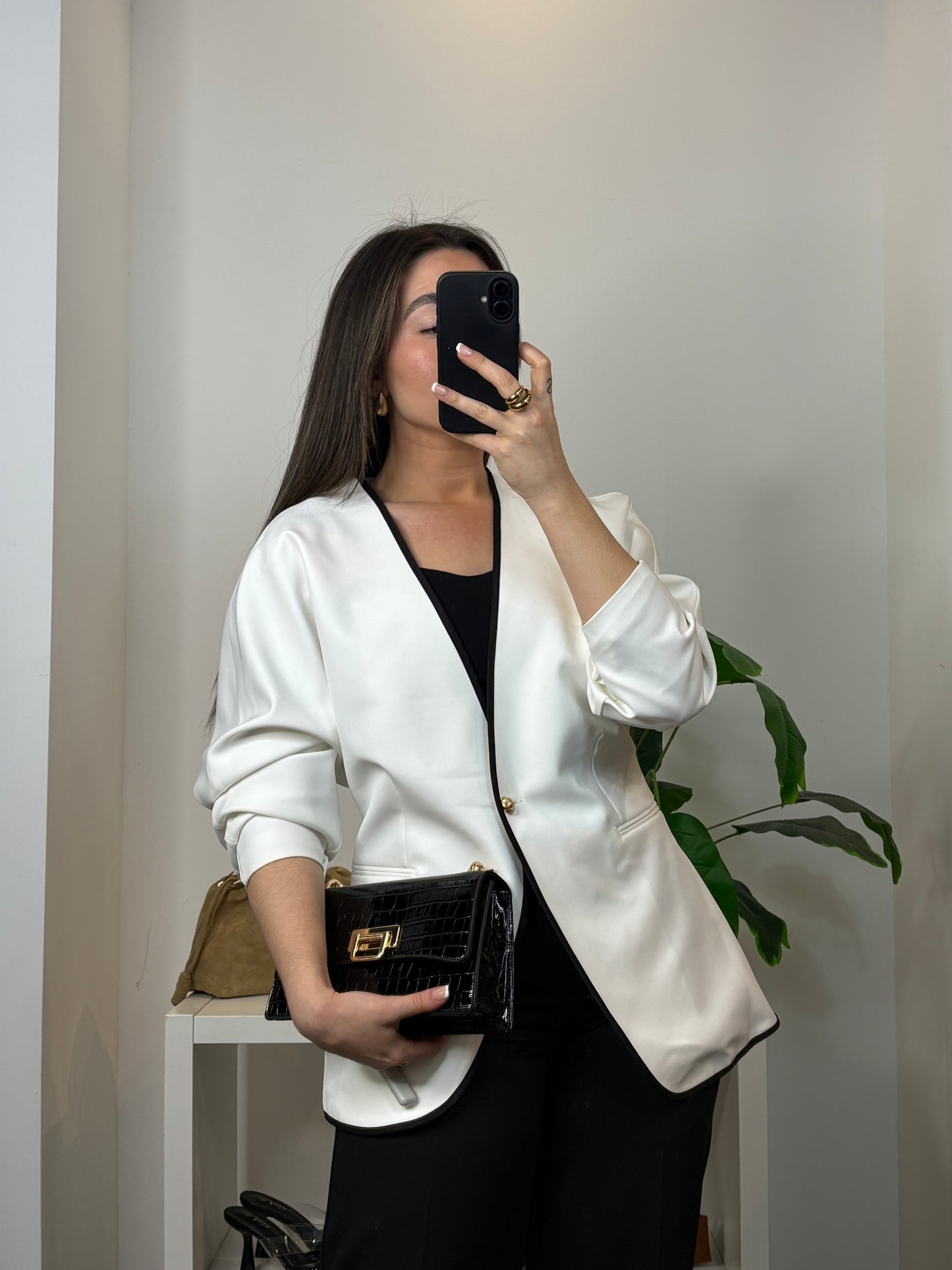 BLAZER MANCHE BOUFFANTE