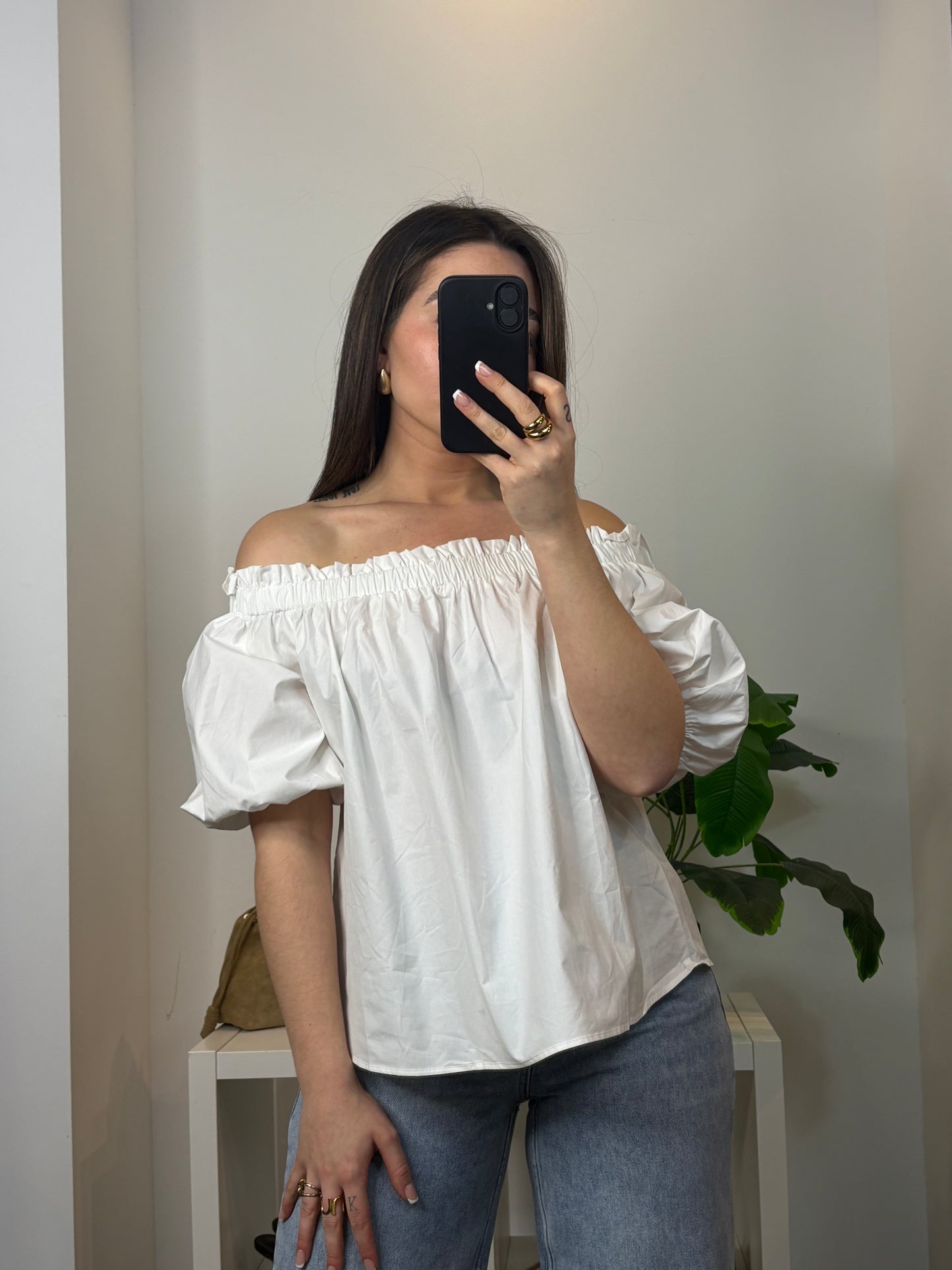 BLOUSE COL BARDOT