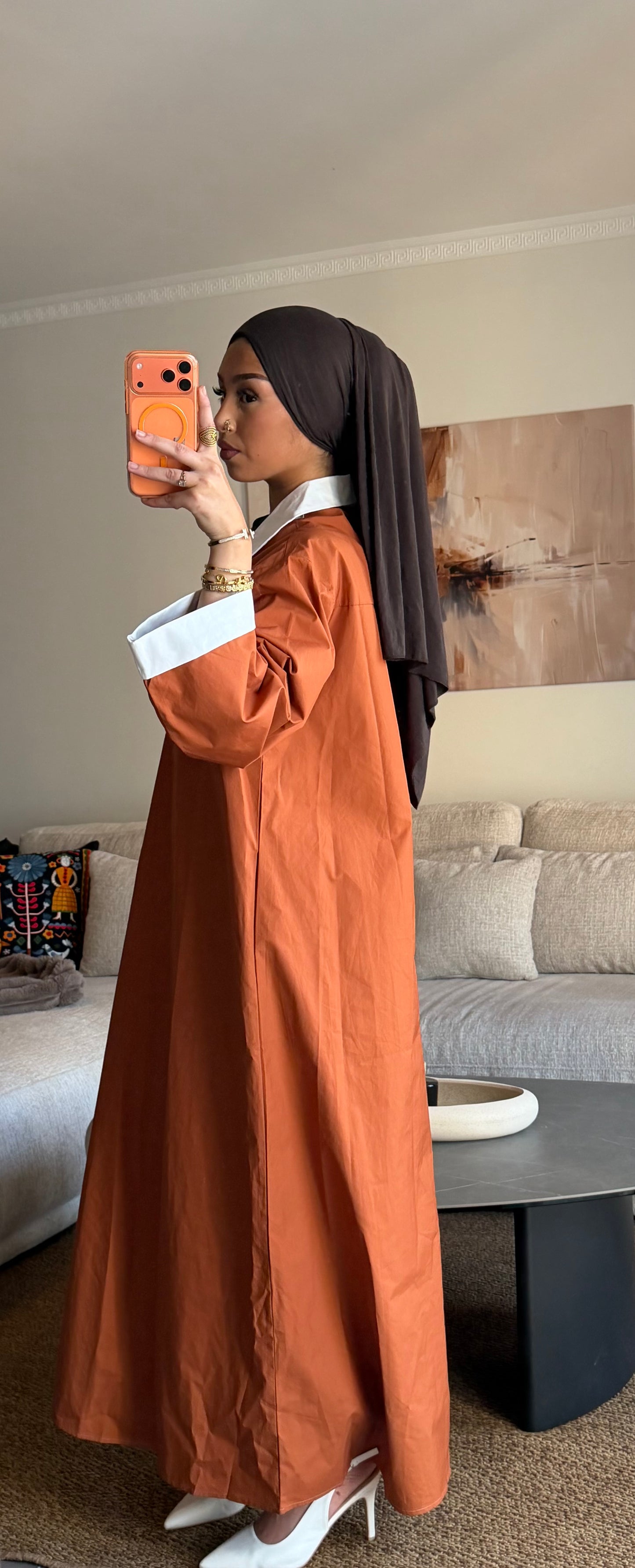 ROBE MATIÈRE CHEMISE