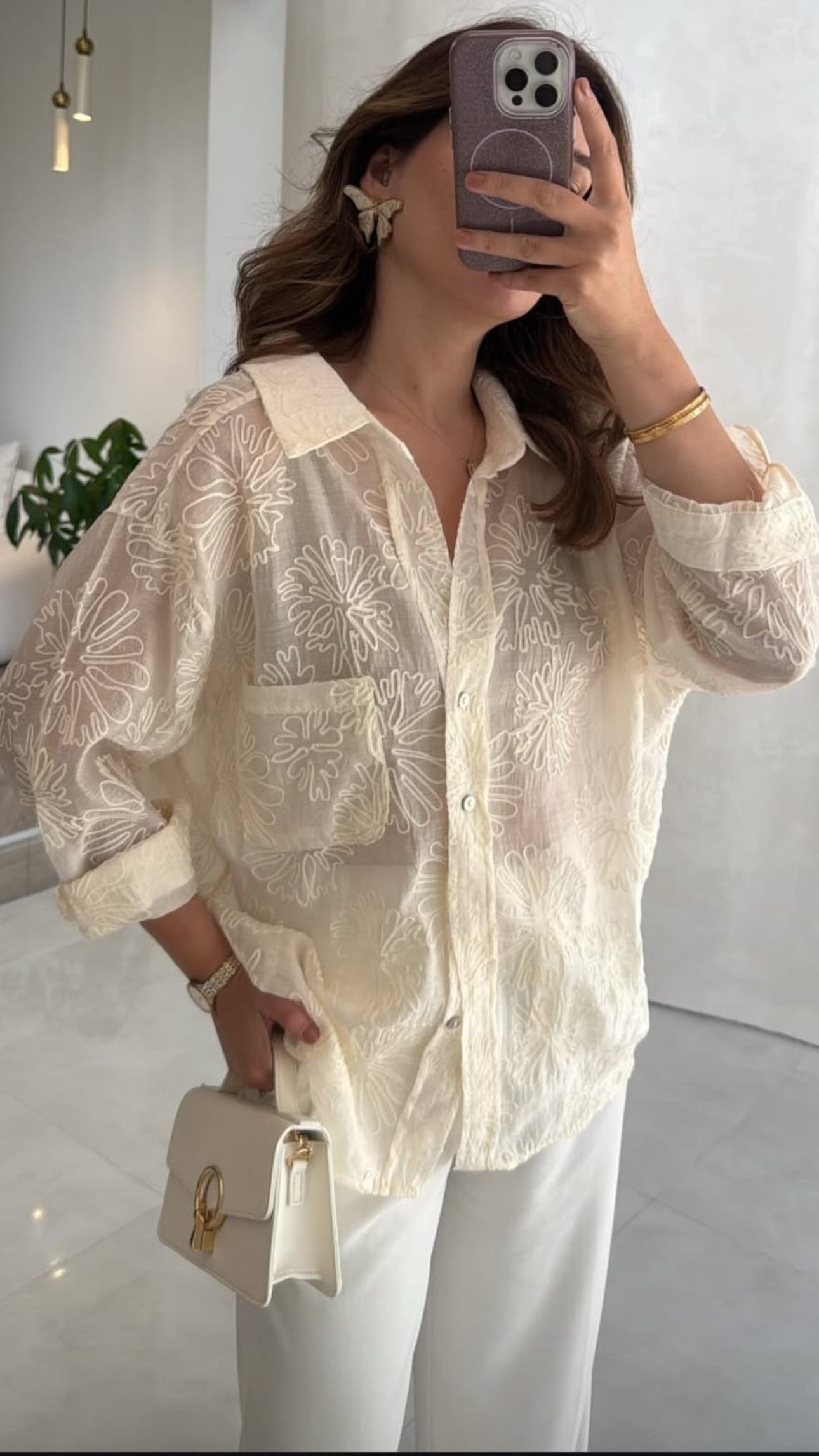 CHEMISE BRODÉE