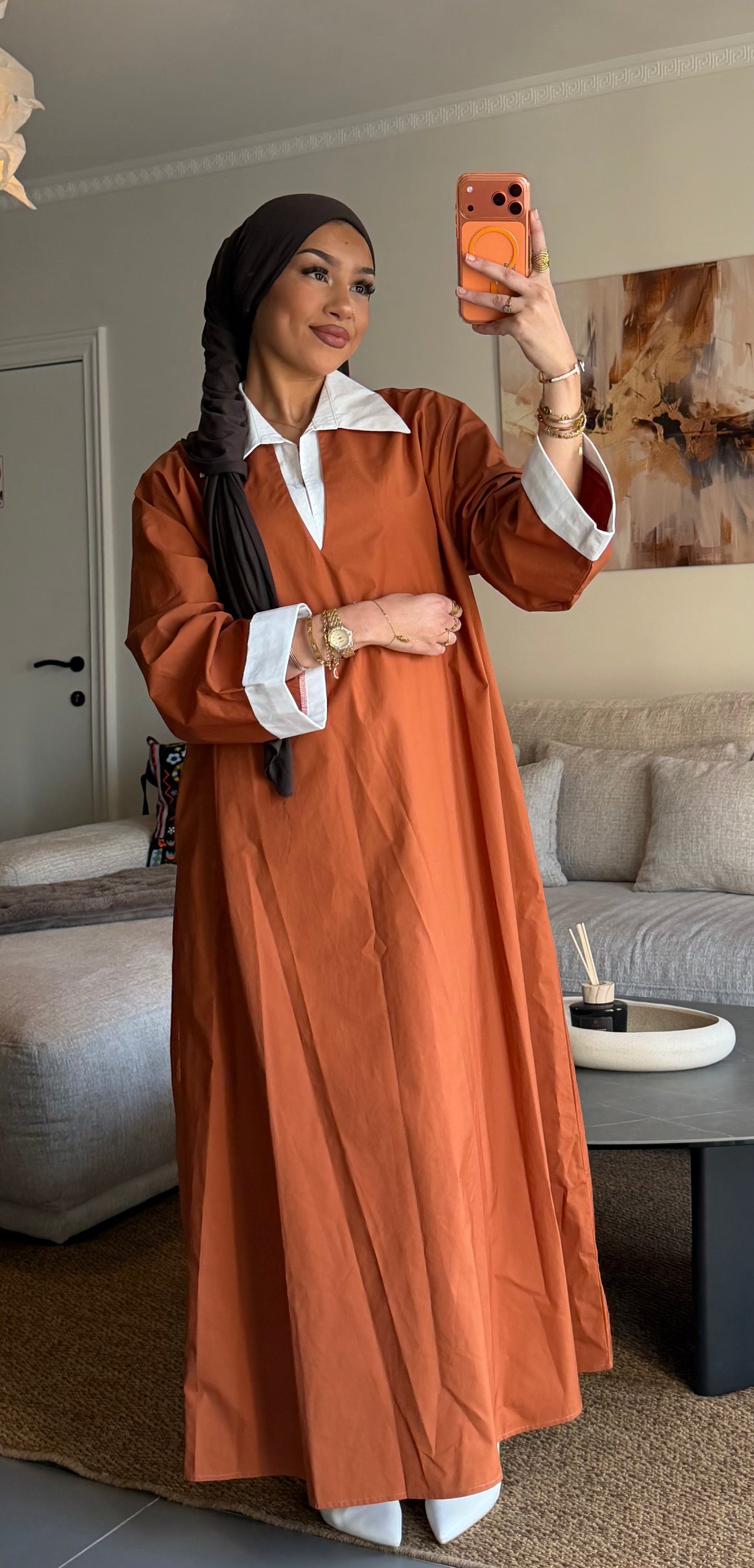 ROBE MATIÈRE CHEMISE