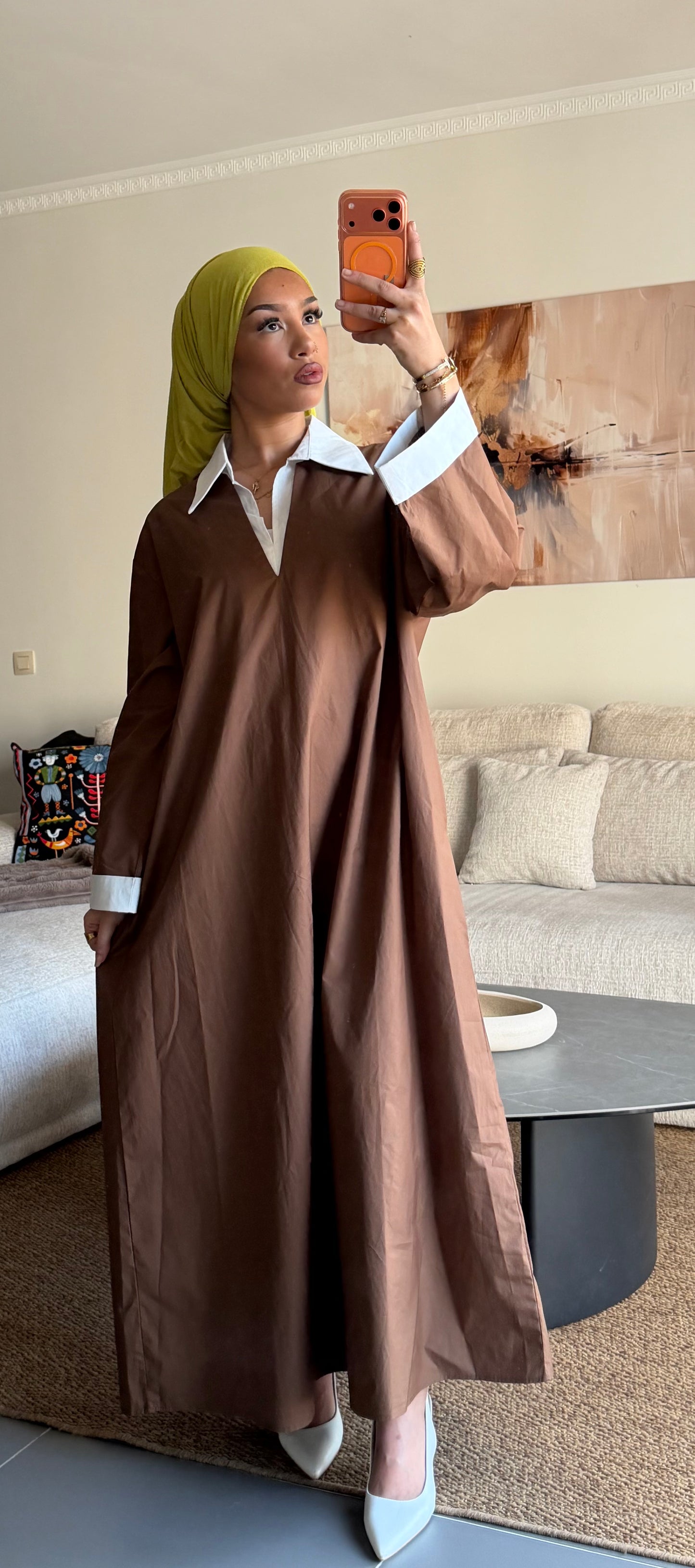 ROBE MATIÈRE CHEMISE