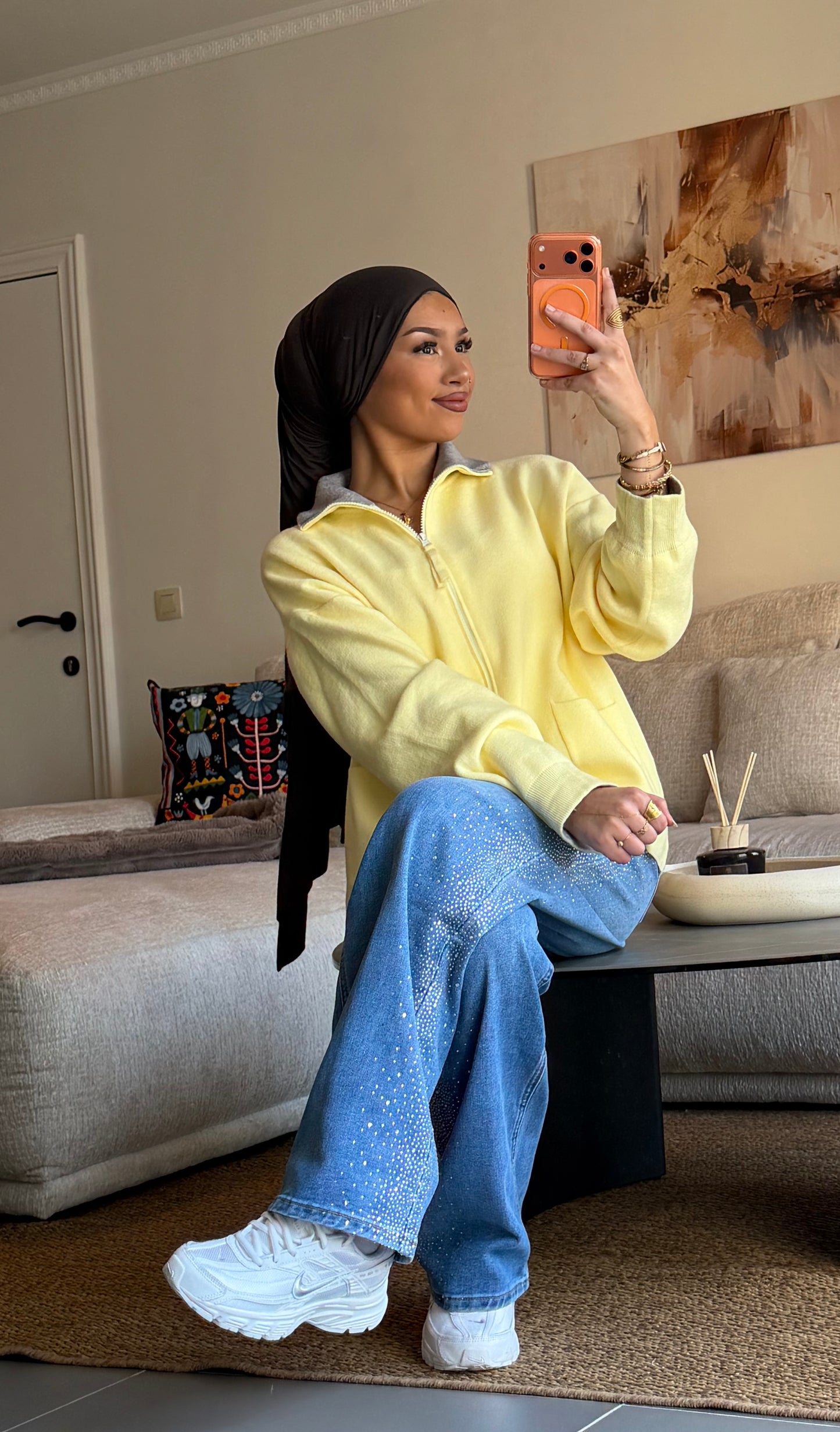 JEANS PAILLETÉE