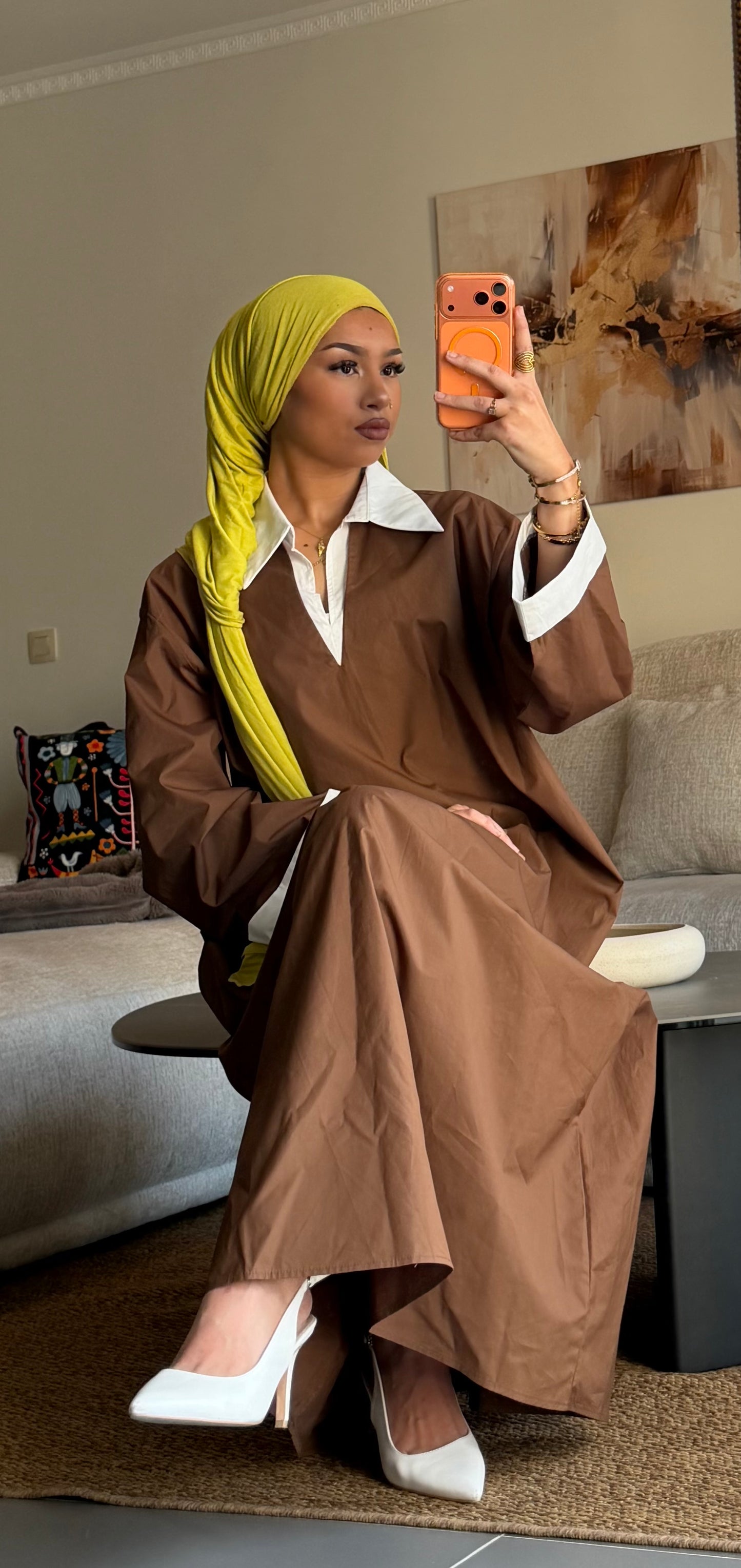 ROBE MATIÈRE CHEMISE