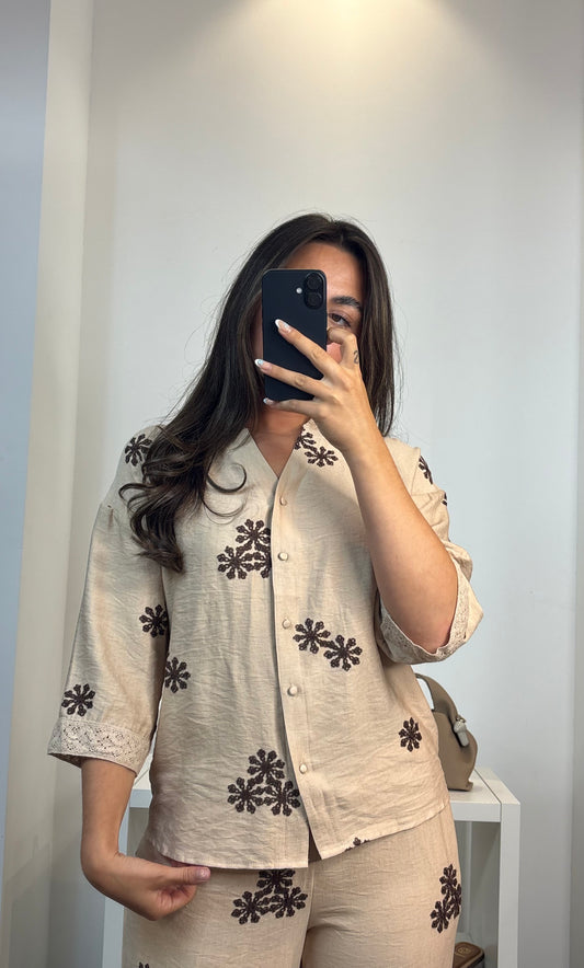 CHEMISE BRODÉ