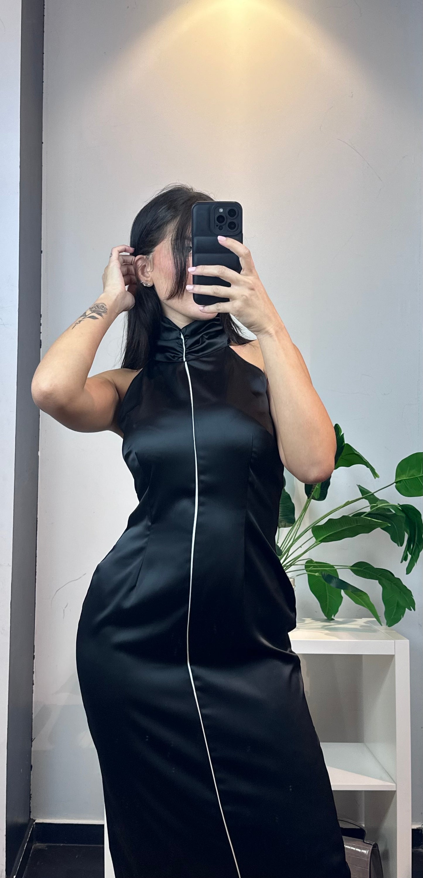 ROBE SATINÉE