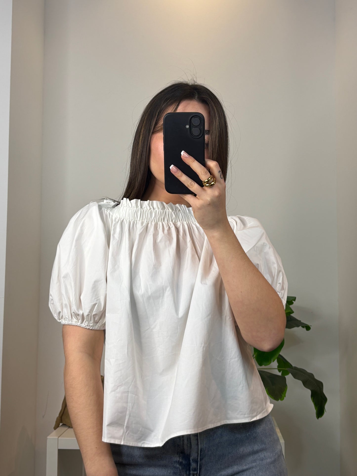 BLOUSE COL BARDOT