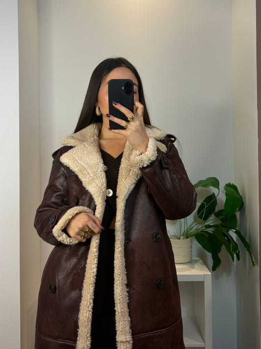 Manteau bi-matière