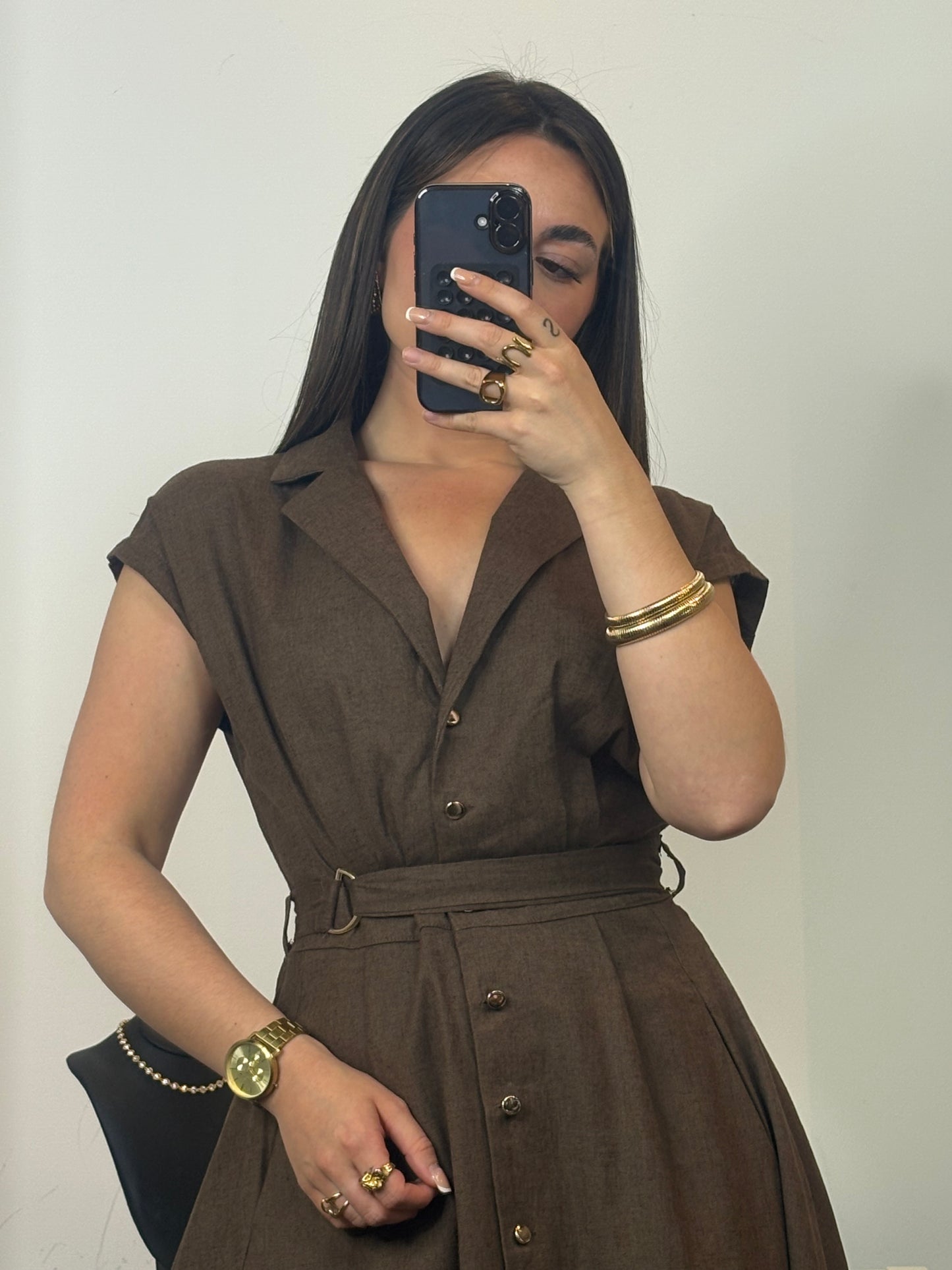 ROBE EN LIN