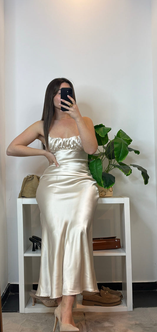 ROBE SATINÉE