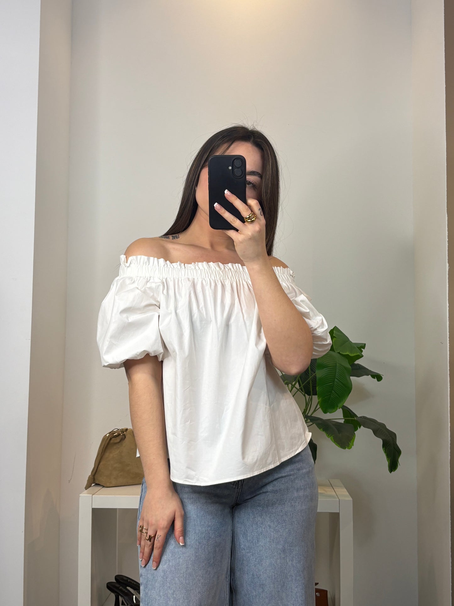 BLOUSE COL BARDOT