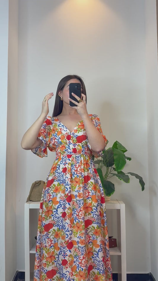 ROBE TANGERINE