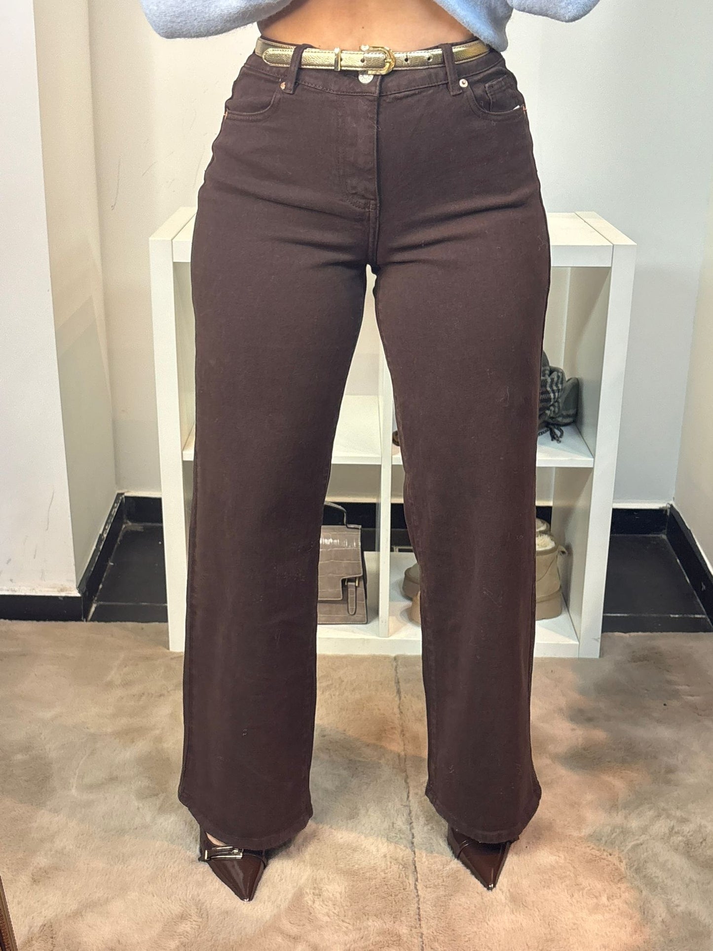 JEANS MARRON